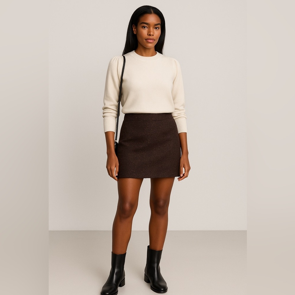 J Jill Skirt Sequin Mini skirt